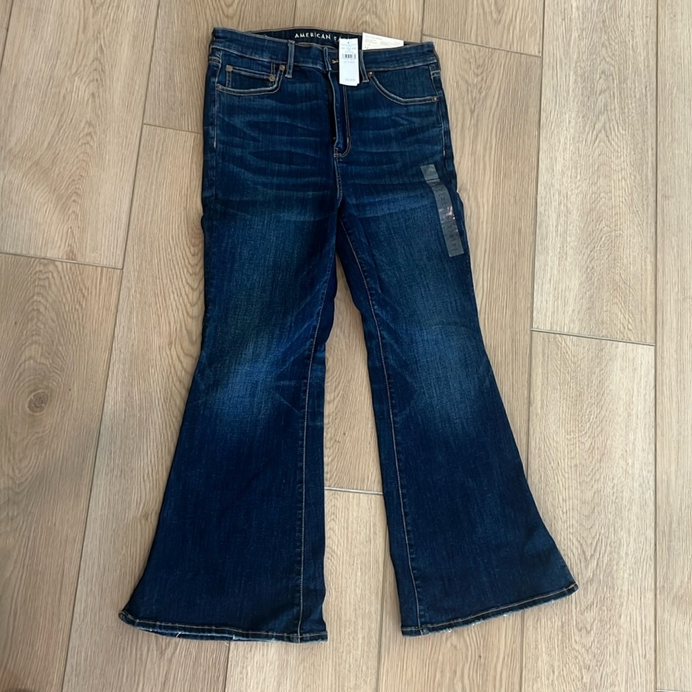American Eagle flare denim jeans